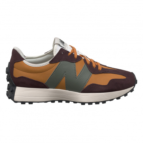 Кросівки New Balance 327 оранжево-коричнево-оливкові MS327LY1