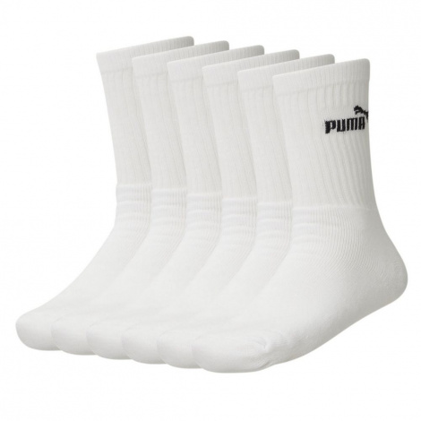 Носки Puma Crew Sock 6P White
