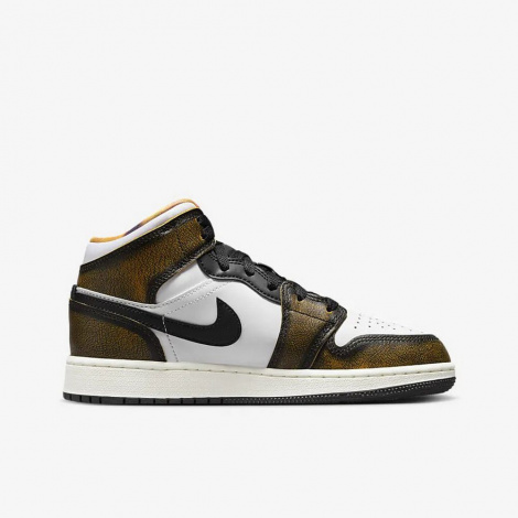 Кросівки дитячі Nike AIR JORDAN 1 MID SE (GS) різнокольорові DQ8418-071