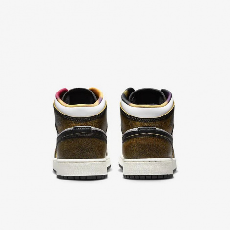 Кросівки дитячі Nike AIR JORDAN 1 MID SE (GS) різнокольорові DQ8418-071