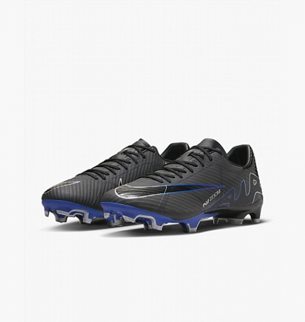 Бутси Nike ZOOM VAPOR 15 ACADEMY FG/MG чорно-сині DJ5631-040