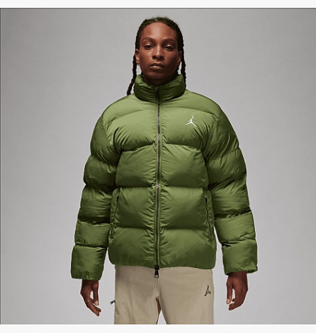 Куртка Nike MJ ESS POLY PUFFER JKT оливкова FB7331-340