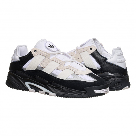 Кросівки Adidas NITEBALL біло-чорні H67366