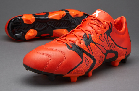 Футбольні бутси Adidas X 15.2 FG/AG Leather