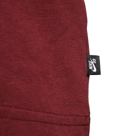 Футболка Nike M SB TEE LOGO HBR бордова CV7539-619