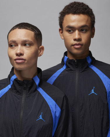 Олімпійка (мастерка) Nike JORDAN SPORT JAM чорно-синя DX9367-014