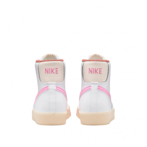 Кеди підліткові Nike BLAZER MID 77 (GS) біло-рожеві DZ2900-100
