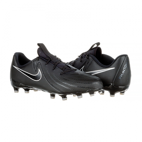 Бутси дитячі Nike JR PHANTOM GX II ACADEMY FG/MG чорні FD6722-001