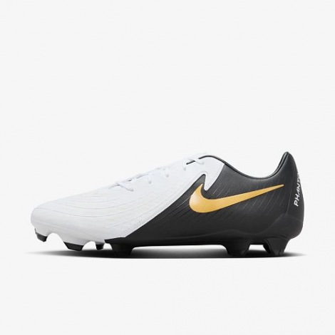 Бутси Nike PHANTOM GX II ACADEMY FG/MG біло-чорні FD6723-100