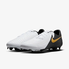 Бутси Nike PHANTOM GX II ACADEMY FG/MG біло-чорні FD6723-100
