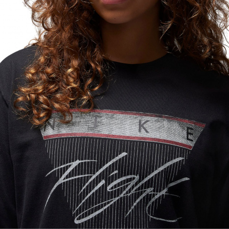 Лонгслив Женский Air Jordan T-Shirt Black