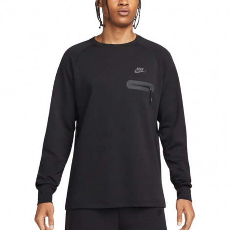 Світшот Nike M NK TECH LS TOP чорний FD9880-010