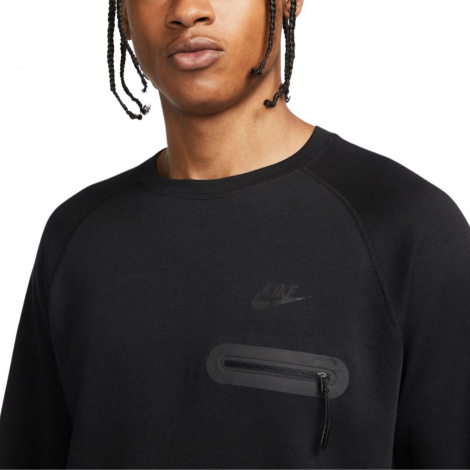 Світшот Nike M NK TECH LS TOP чорний FD9880-010