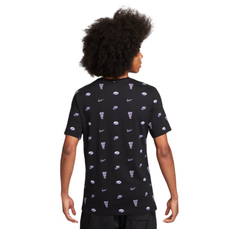 Футболка Nike M NSW TEE M90 12MO AOP чорна FQ8036-010