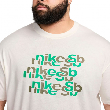 Футболка Мужская Nike Sb Tee Oc Repeat Brd Beige Fv3494-133