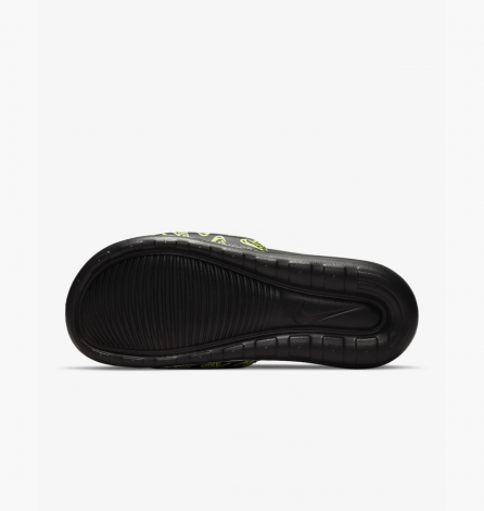 Шлепанцы Nike VICTORI ONE SLIDE PRINT черно-салатовые CN9678-010