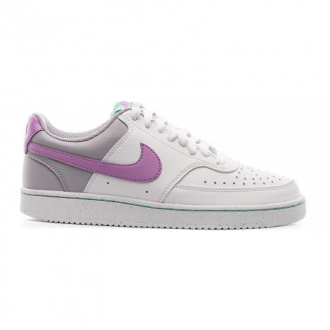 Кросівки жіночі Nike COURT VISION LOW NEXT NATURE біло-сіро-рожеві FN7141-100