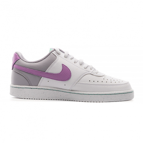 Кросівки жіночі Nike COURT VISION LOW NEXT NATURE біло-сіро-рожеві FN7141-100