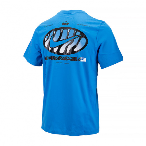 Футболка Nike U TEE AM DAY LBR AIR синя FQ3756-435