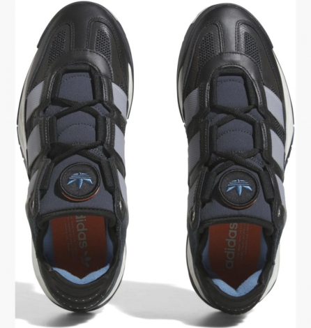 Кросівки Adidas NITEBALL чорно-біло-сірі FZ5742