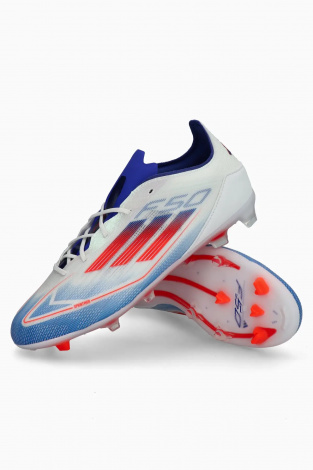 Детские бутсы adidas F50 Pro FG Junior - белый