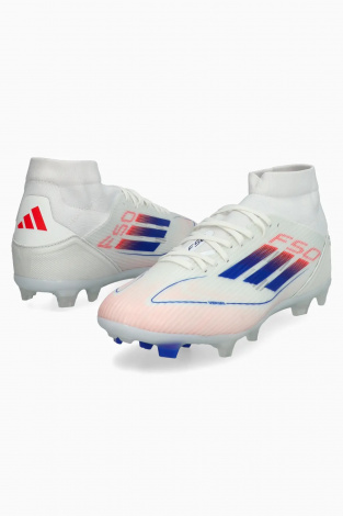Бутсы adidas F50 League Mid FG Женские - белый