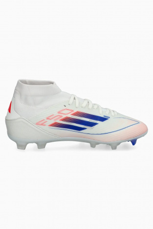 Бутсы adidas F50 League Mid FG Женские - белый