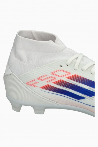 Бутсы adidas F50 League Mid FG Женские - белый