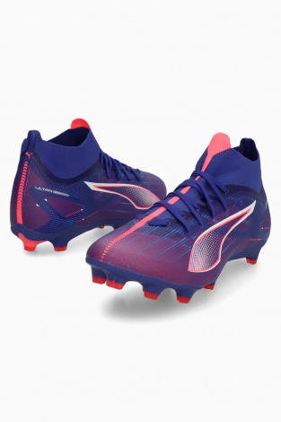 Бутси Puma Ultra 5 Match+ FG/AG - темно-синій