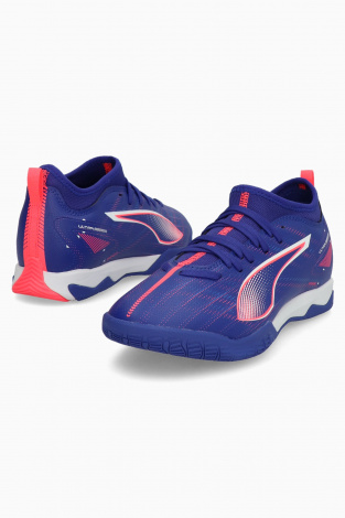 Детские футзалки Puma Ultra 5 Match IT Junior - темно-синий