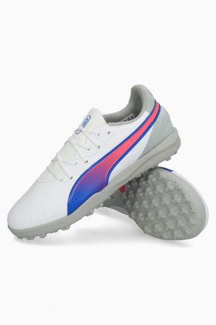 Детские сороконожки Puma King Match TT Junior - белый