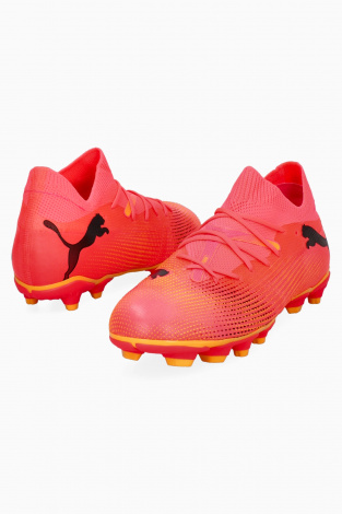 Дитячі бутси Puma Future 7 Match FG/AG Junior - червоний