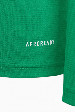 Дитячі термофутболка adidas Team Base Tee Junior - зелений