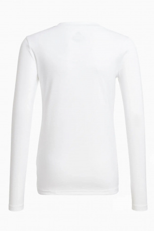 Дитячі термофутболка adidas Team Base Tee Junior - Білий