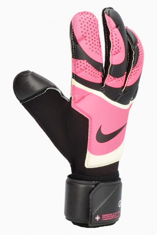 Воротарські рукавички Nike Grip 3 - рожевий