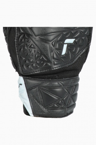 Детские вратарские перчатки Reusch Attrakt Starter Solid Finger Support Junior - черный