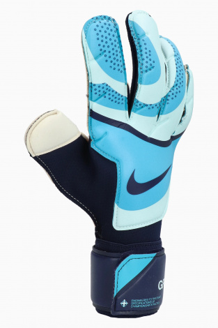 Воротарські рукавички Nike Grip 3 - блакитний