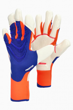Вратарские перчатки adidas Predator Pro Hybrid Promo - синий