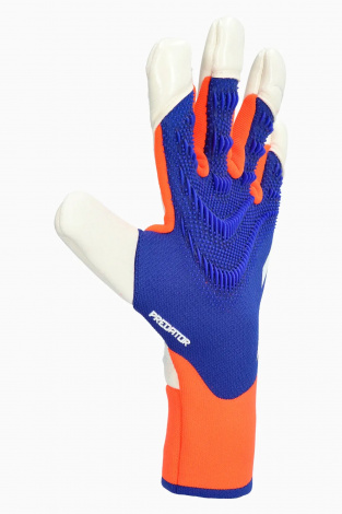 Вратарские перчатки adidas Predator Pro Hybrid Promo - синий