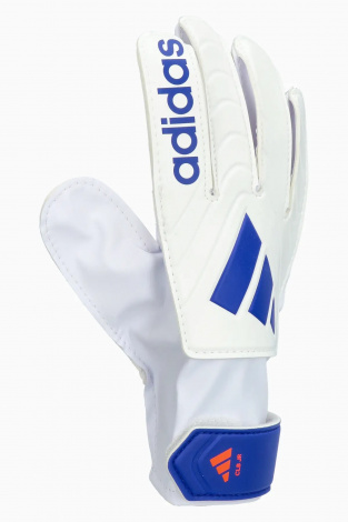 Детские вратарские перчатки adidas Copa Club Junior - белый
