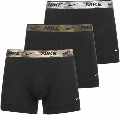 Труси Men'S Boxers Nike Trunk 3 Pack - Black/White Camo/Olive