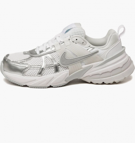 Кроссовки женские Nike V2K RUN бело-серебряные FD0736-104