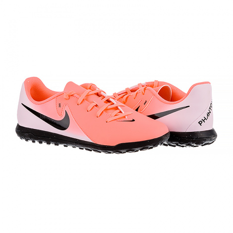 Сороконіжки (шиповки) дитячі Nike JR PHANTOM GX II CLUB TF рожеві FJ2604-600