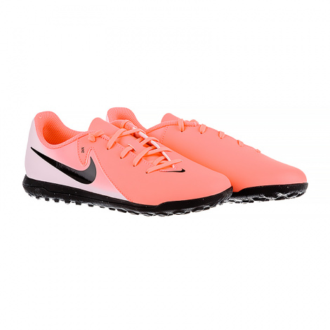 Сороконіжки (шиповки) дитячі Nike JR PHANTOM GX II CLUB TF рожеві FJ2604-600