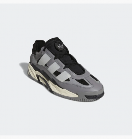 Кроссовки Adidas NITEBALL серо-черные GW2017