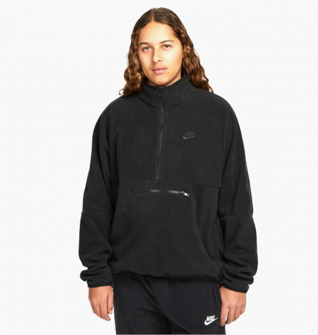 Толстовка Nike M Club+ Plr Ls Hz Top