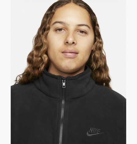 Толстовка Nike M Club+ Plr Ls Hz Top