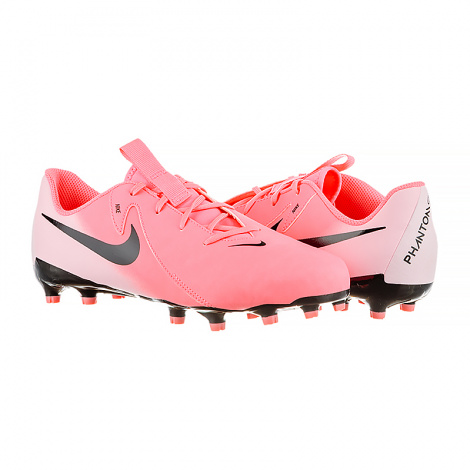 Бутсы детские Nike JR PHANTOM GX II ACADEMY FG/MG розовые FD6722-600