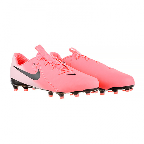 Бутсы детские Nike JR PHANTOM GX II ACADEMY FG/MG розовые FD6722-600