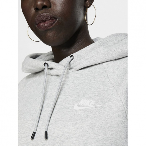 Худи Nike W Essential Fleece Hoodie Grey Bv4124-063 Xs